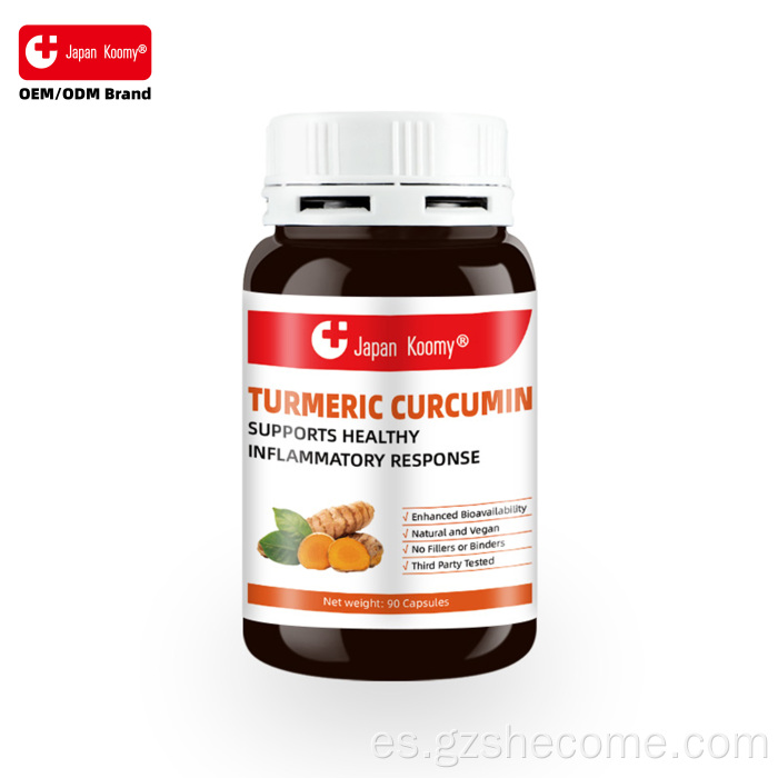 Cúrcuma Curcumina 90 Cápsulas Apoyo Articular